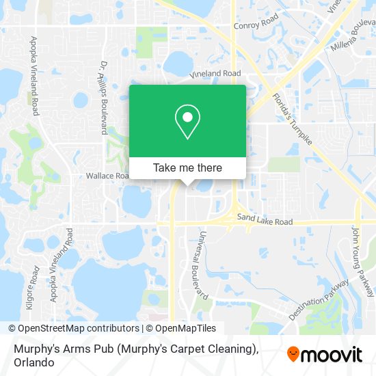 Mapa de Murphy's Arms Pub (Murphy's Carpet Cleaning)