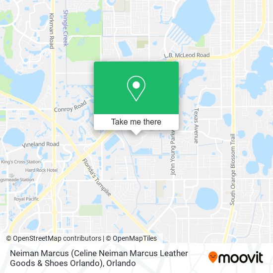 Neiman Marcus (Celine Neiman Marcus Leather Goods & Shoes Orlando) map