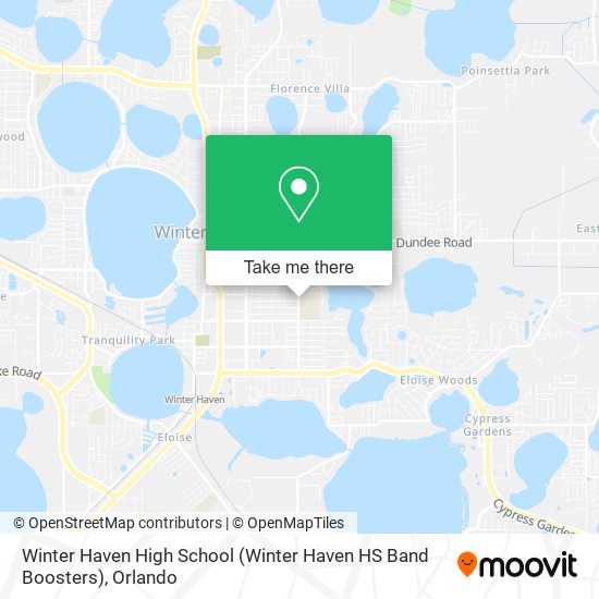 Winter Haven High School (Winter Haven HS Band Boosters) map