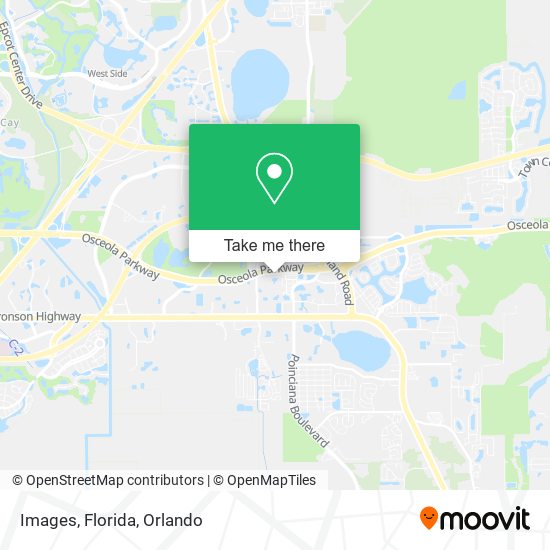 Mapa de Images, Florida