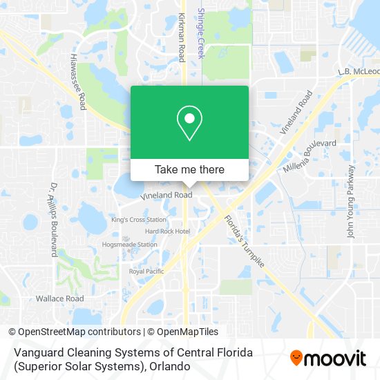 Vanguard Cleaning Systems of Central Florida (Superior Solar Systems) map