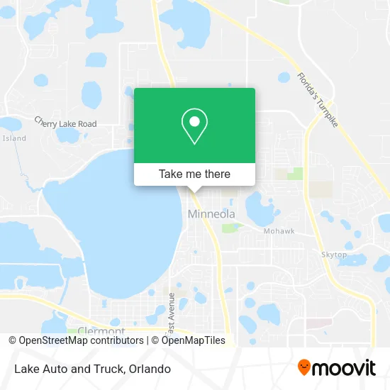 Mapa de Lake Auto and Truck