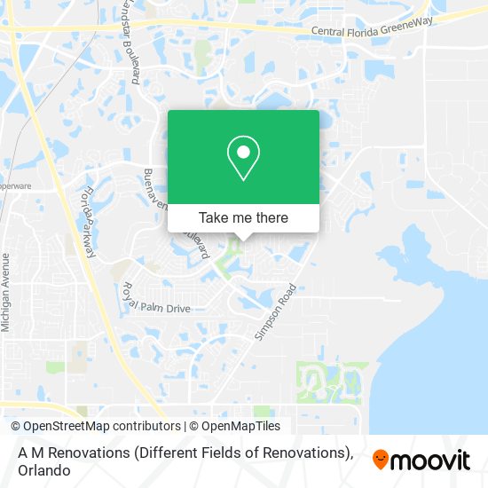 A M Renovations (Different Fields of Renovations) map