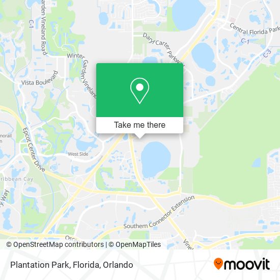 Mapa de Plantation Park, Florida
