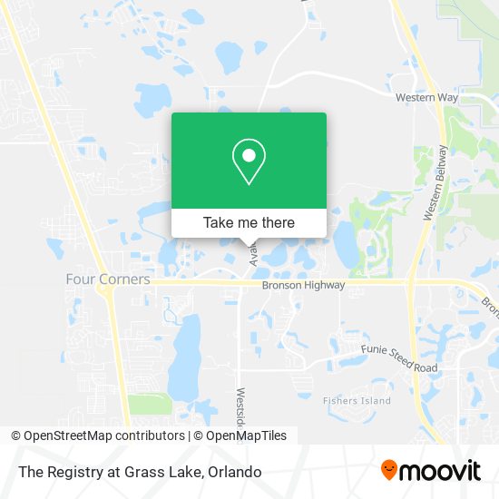 The Registry at Grass Lake map