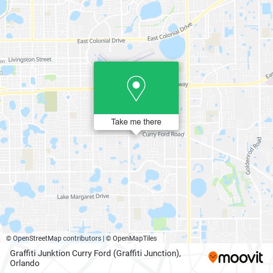 Mapa de Graffiti Junktion Curry Ford (Graffiti Junction)