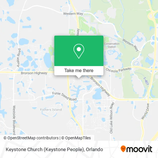 Keystone Church (Keystone People) map