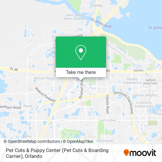 Pet Cuts & Puppy Center (Pet Cuts & Boarding Carrier) map