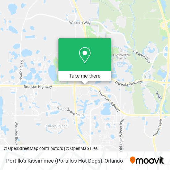 Portillo's Kissimmee (Portillo's Hot Dogs) map