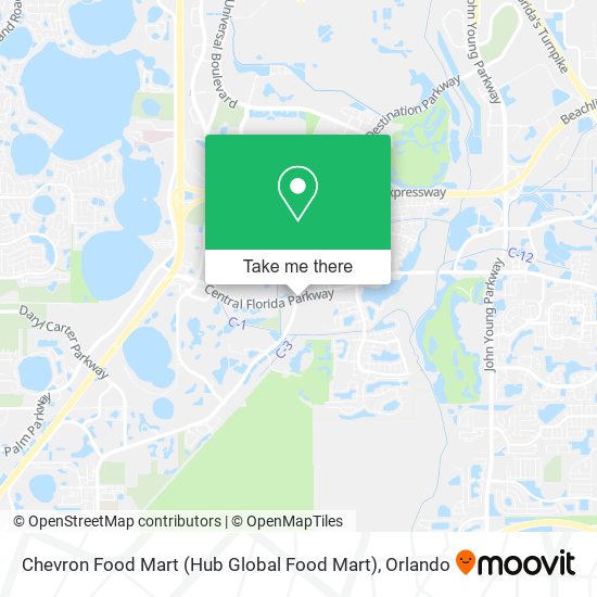 Chevron Food Mart (Hub Global Food Mart) map