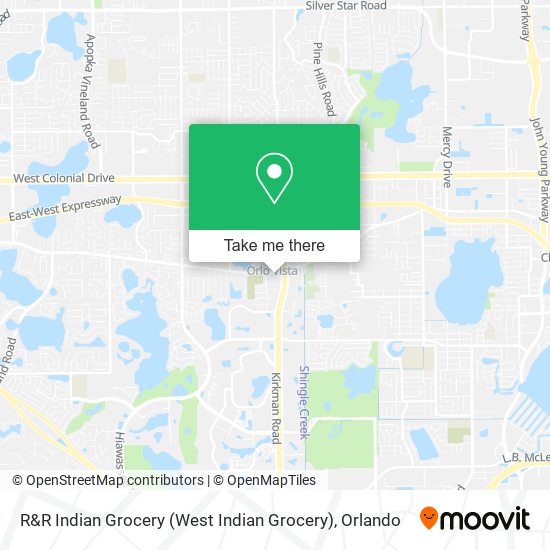 Mapa de R&R Indian Grocery (West Indian Grocery)