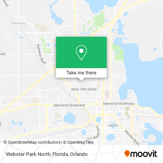 Webster Park North, Florida map