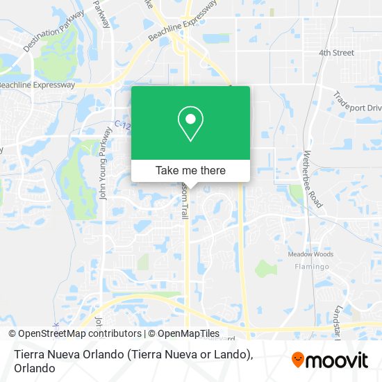 Tierra Nueva Orlando (Tierra Nueva or Lando) map