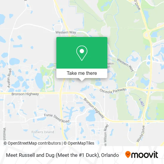 Meet Russell and Dug (Meet the #1 Duck) map