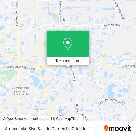 Amber Lake Blvd & Jade Garden Dr map