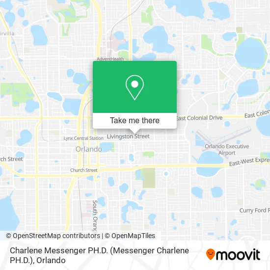 Mapa de Charlene Messenger PH.D.
