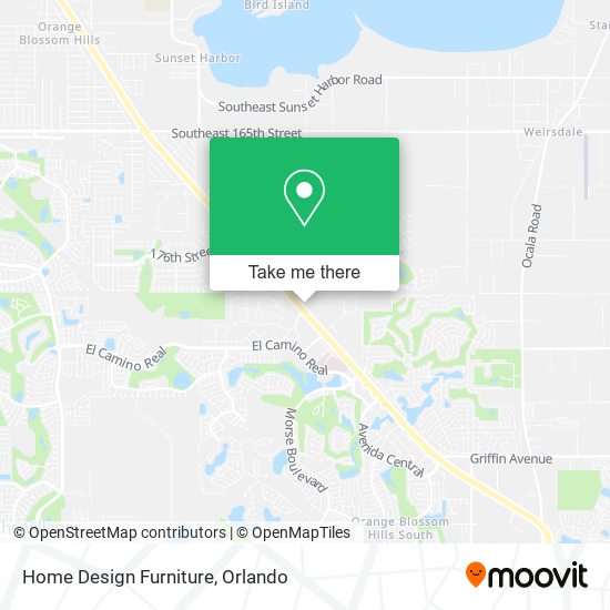 Mapa de Home Design Furniture