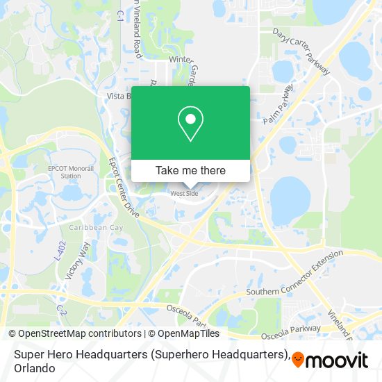 Super Hero Headquarters (Superhero Headquarters) map