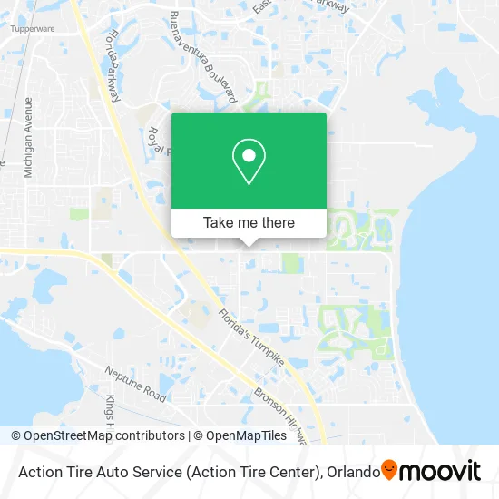 Mapa de Action Tire Auto Service (Action Tire Center)