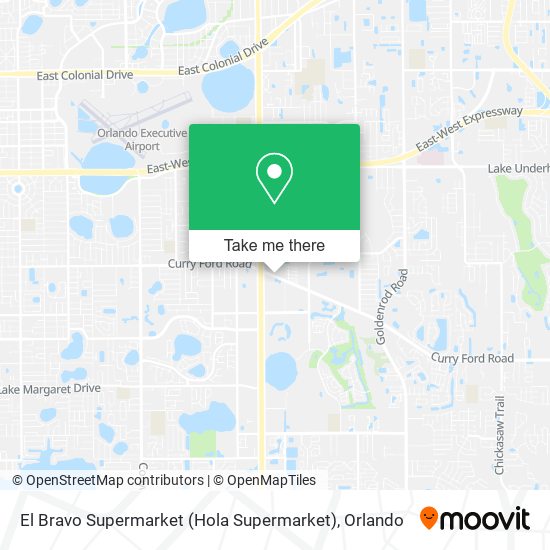 El Bravo Supermarket (Hola Supermarket) map