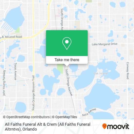 Mapa de All Faiths Funeral Alt & Crem (All Faiths Funeral Altrntvs)