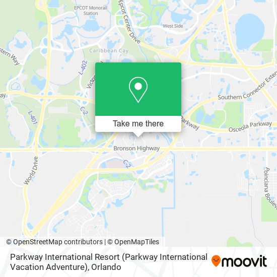 Parkway International Resort (Parkway International Vacation Adventure) map