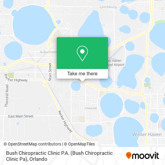 Mapa de Bush Chiropractic Clinic P.A.