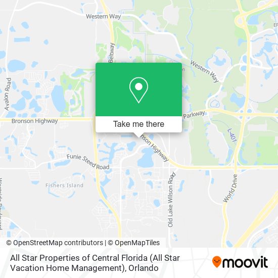 All Star Properties of Central Florida (All Star Vacation Home Management) map