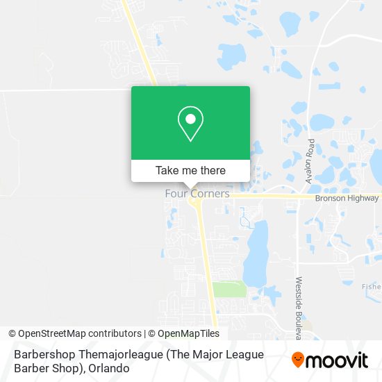 Barbershop Themajorleague (The Major League Barber Shop) map