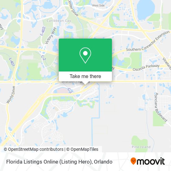 Florida Listings Online (Listing Hero) map