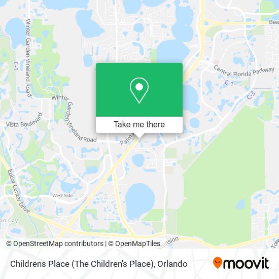 Childrens Place (The Children's Place) map