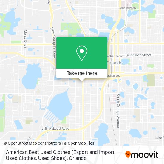 American Best Used Clothes (Export and Import Used Clothes, Used Shoes) map