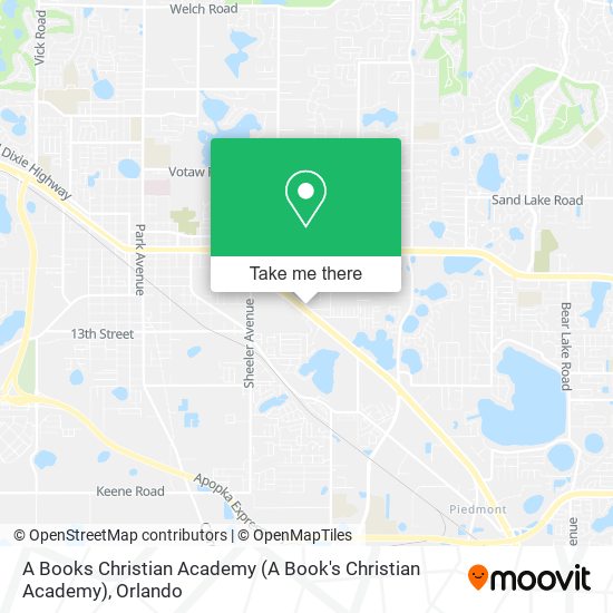 Mapa de A Books Christian Academy (A Book's Christian Academy)