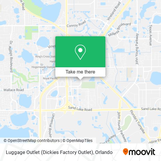 Luggage Outlet (Dickies Factory Outlet) map