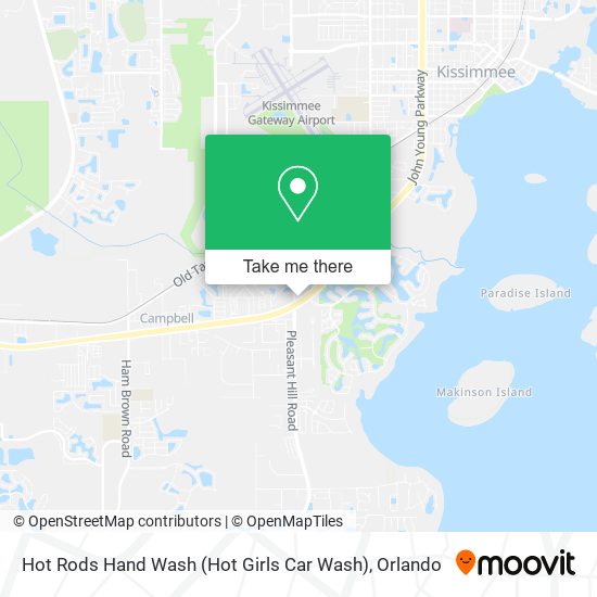 Hot Rods Hand Wash (Hot Girls Car Wash) map