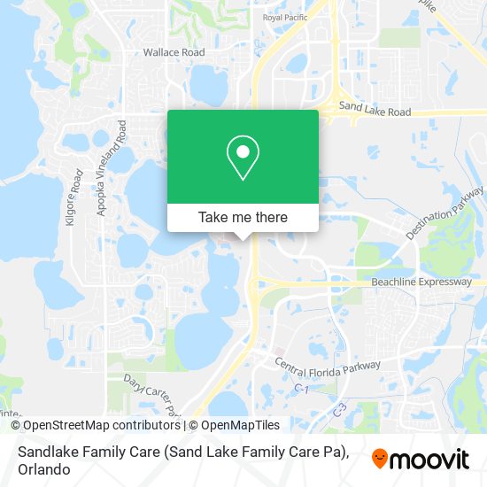 Sandlake Family Care (Sand Lake Family Care Pa) map