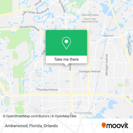 Mapa de Amberwood, Florida