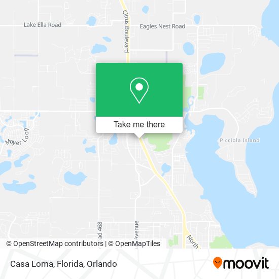Mapa de Casa Loma, Florida