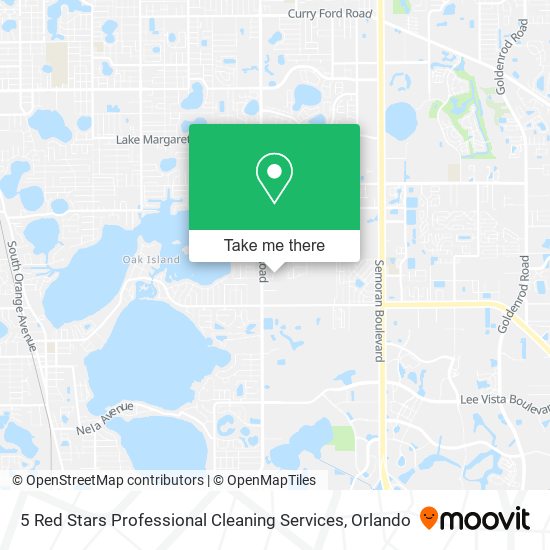Mapa de 5 Red Stars Professional Cleaning Services