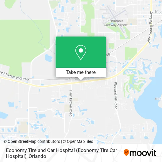 Mapa de Economy Tire and Car Hospital