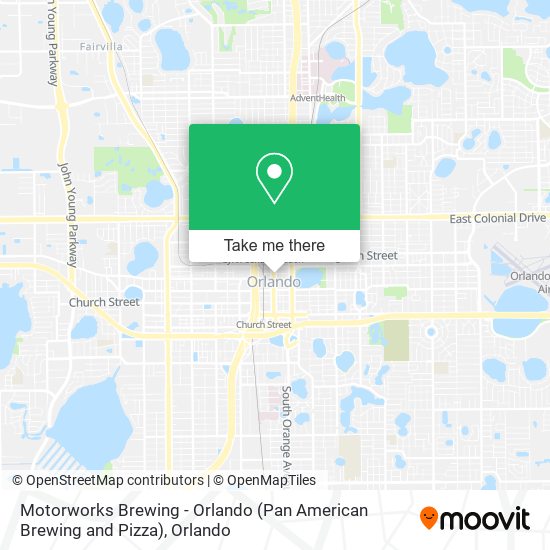 Motorworks Brewing - Orlando (Pan American Brewing and Pizza) map