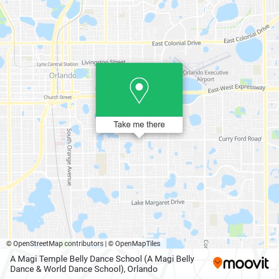 A Magi Temple Belly Dance School map