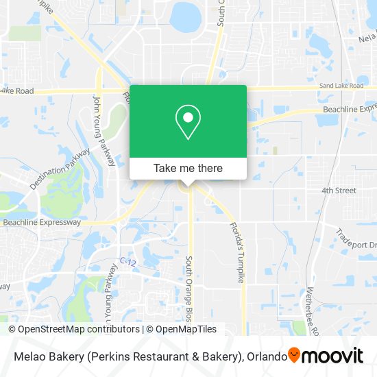 Melao Bakery (Perkins Restaurant & Bakery) map