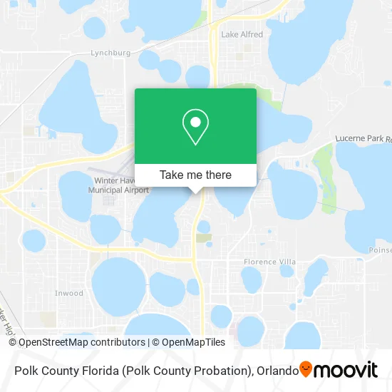 Polk County Florida (Polk County Probation) map