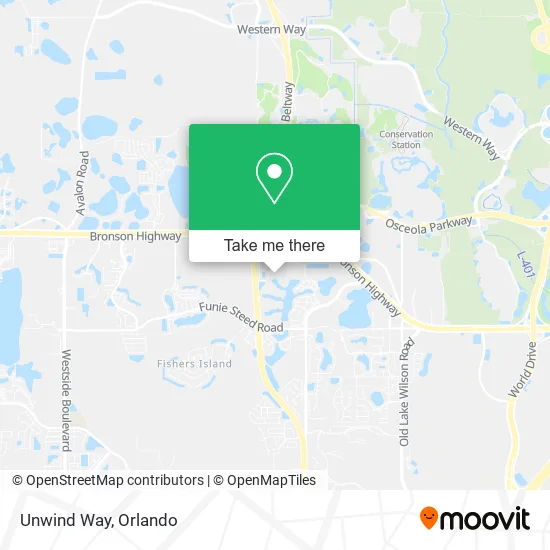 Unwind Way map