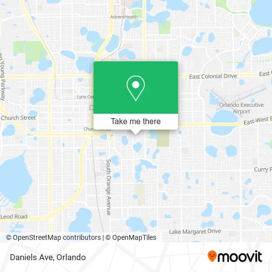 Mapa de Daniels Ave