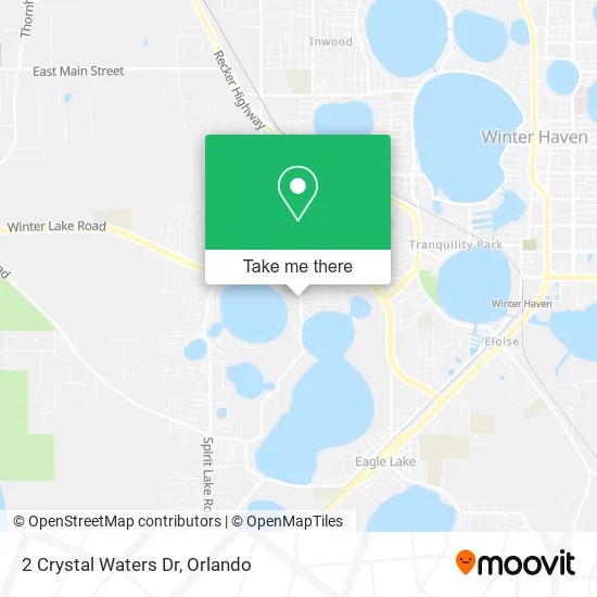2 Crystal Waters Dr map