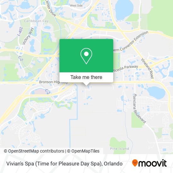 Vivian's Spa (Time for Pleasure Day Spa) map