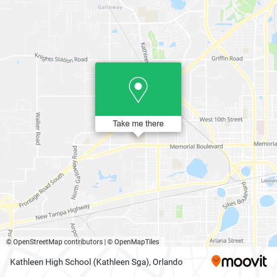 Kathleen High School (Kathleen Sga) map