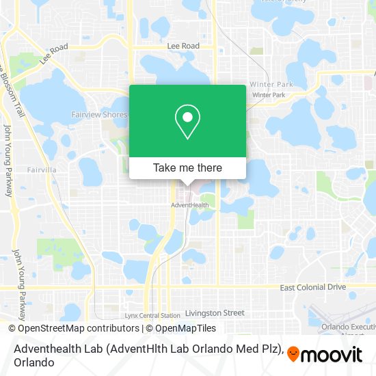 Adventhealth Lab (AdventHlth Lab Orlando Med Plz) map